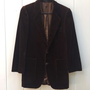 Vintage Yves Saint Lauren Velvet Blazer