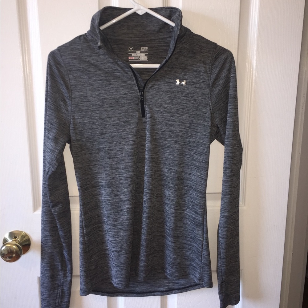 SMALL Grey Under Armour Quarter Zip