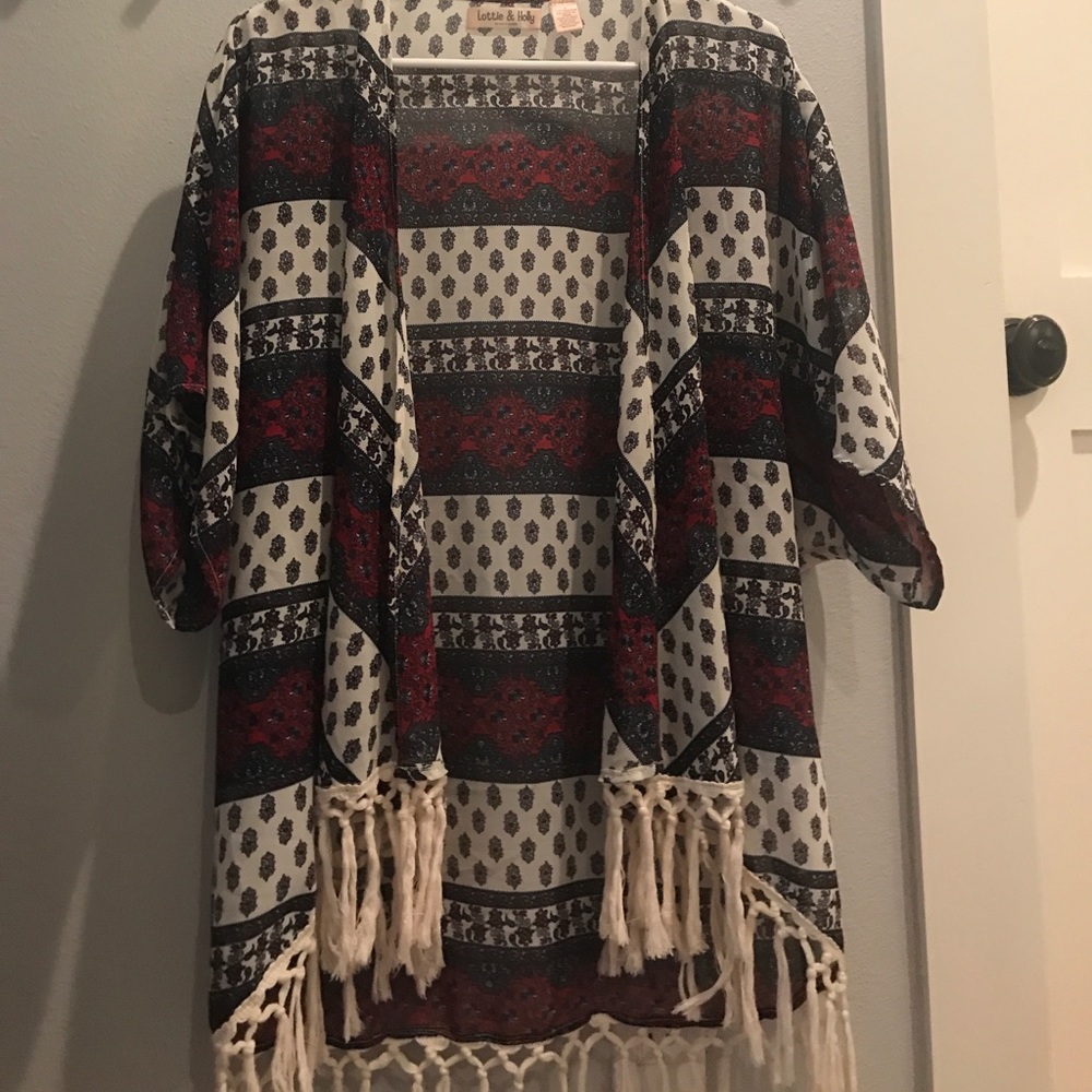 Tribal Print Kimono