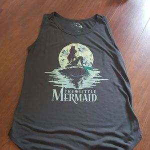 Little mermaid muscle tank