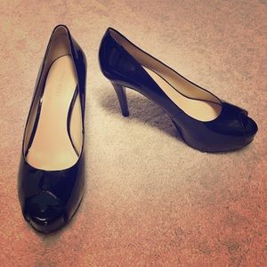 Nine West Platform Peep Toes