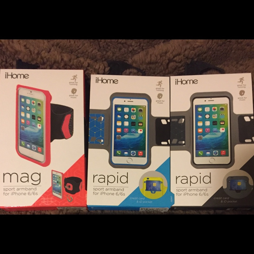 iPhone 6 and 6s sport arm bands. Unisex