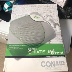 consist heates shiatsu rest heated massager