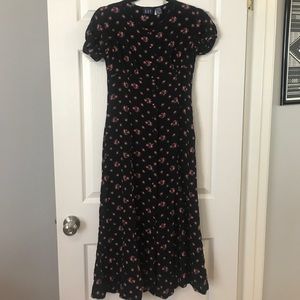 90's Vintage Baby doll Gap midi dress