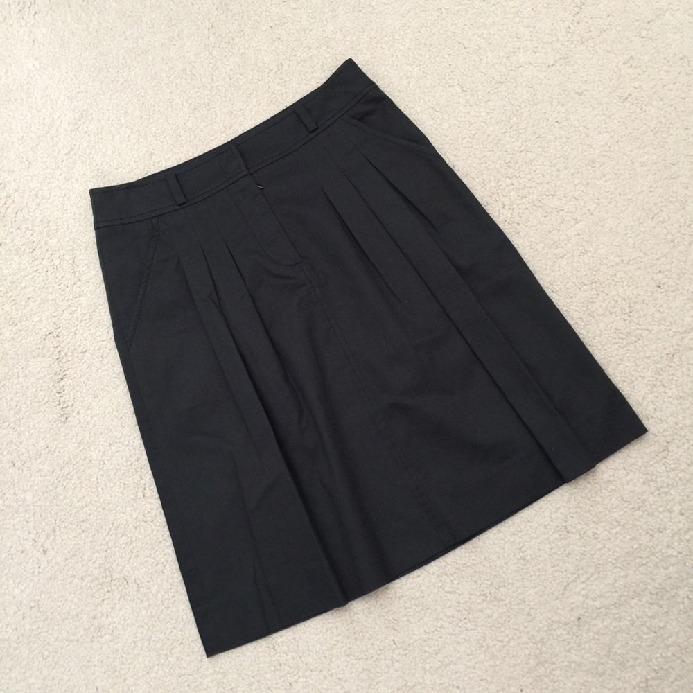🌺GUC🌺 MISSONI stretch cotton black skirt ~ 4