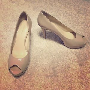 Nine West platform Peep Toes
