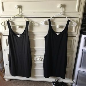 Two tight mini dresses forever 21