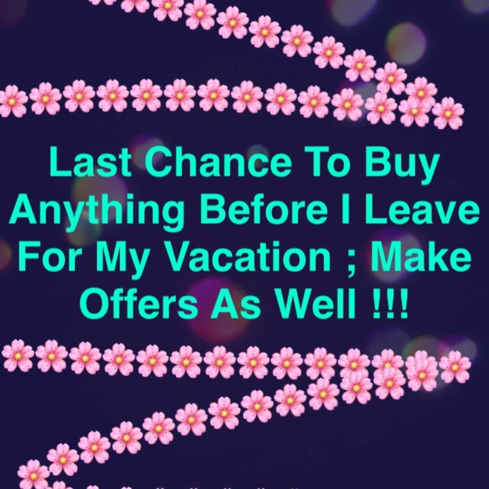 Leaving on business trip today