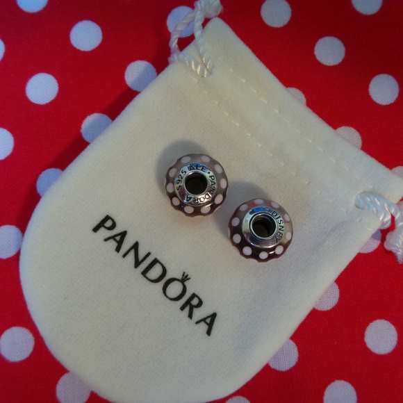 Pandora Disney Signature Minnie Dots Murano 791635 - Picture 2 of 4