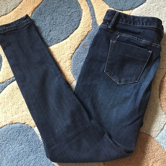 Mid-rise Skinny Jeans (Curvy Fit) Dark Wash - Picture 7 of 7