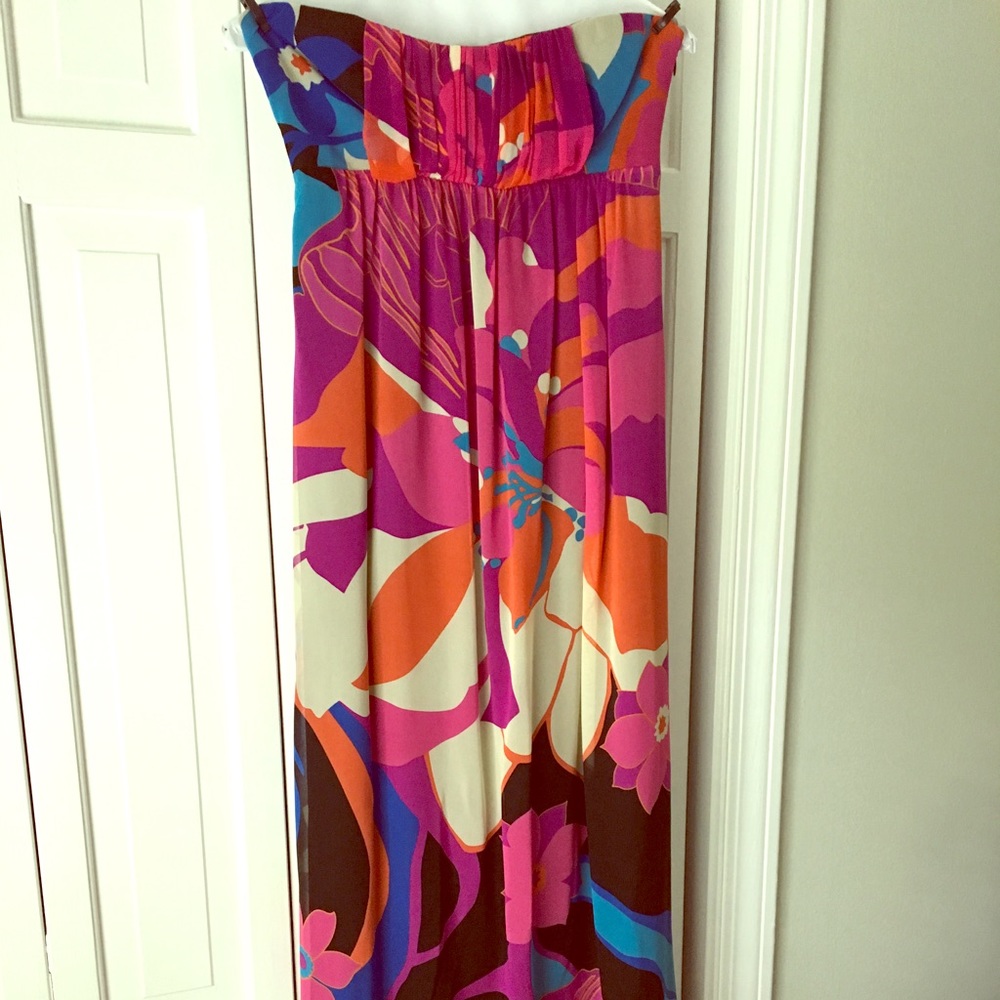 TIBI strapless high-low dress size 2