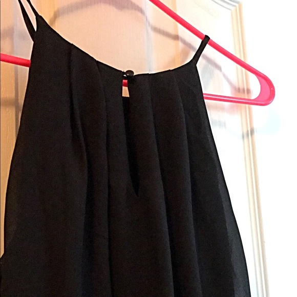 Lush Brand Black Halter A-Line Short Dress - Picture 2 of 3