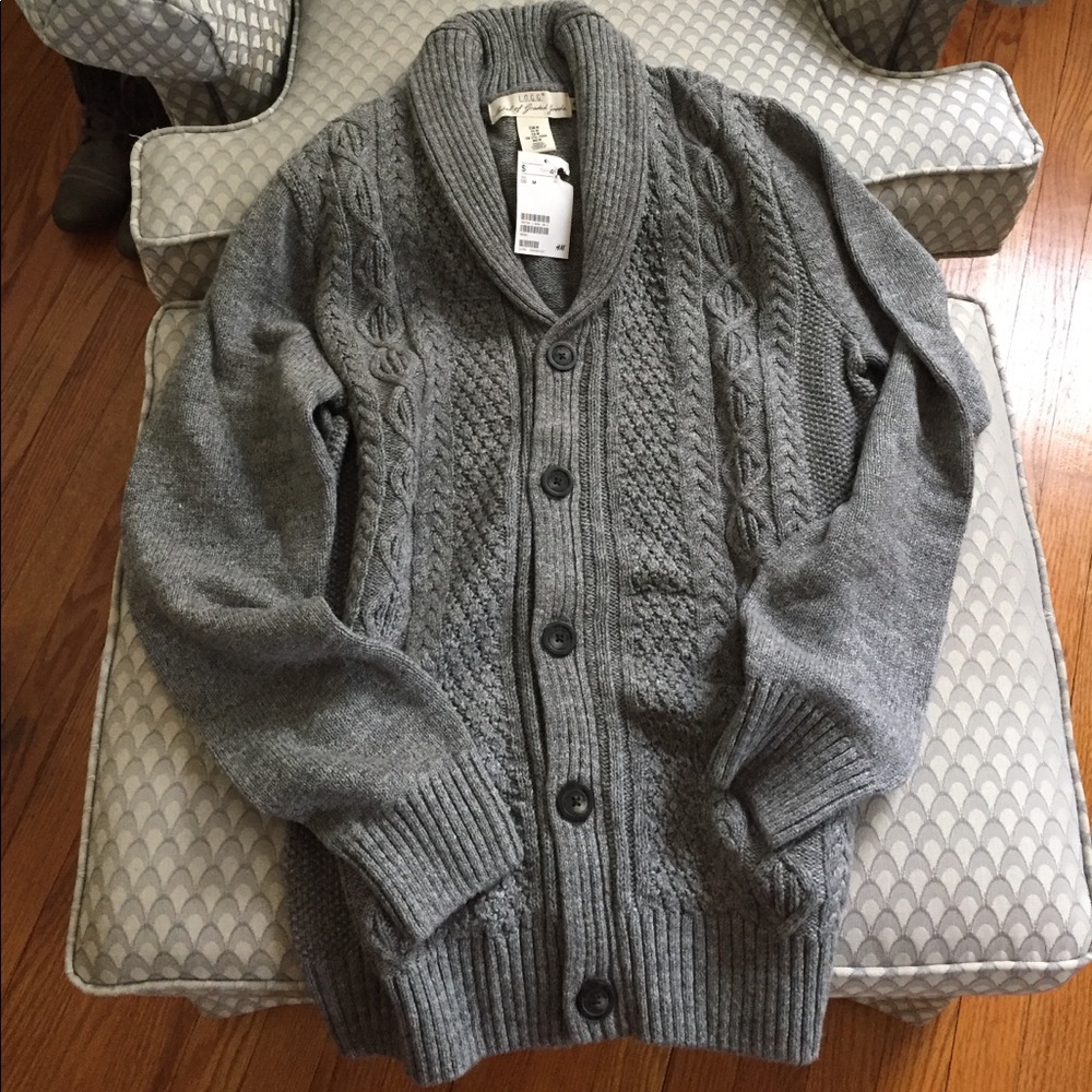 Men's button up cardigan