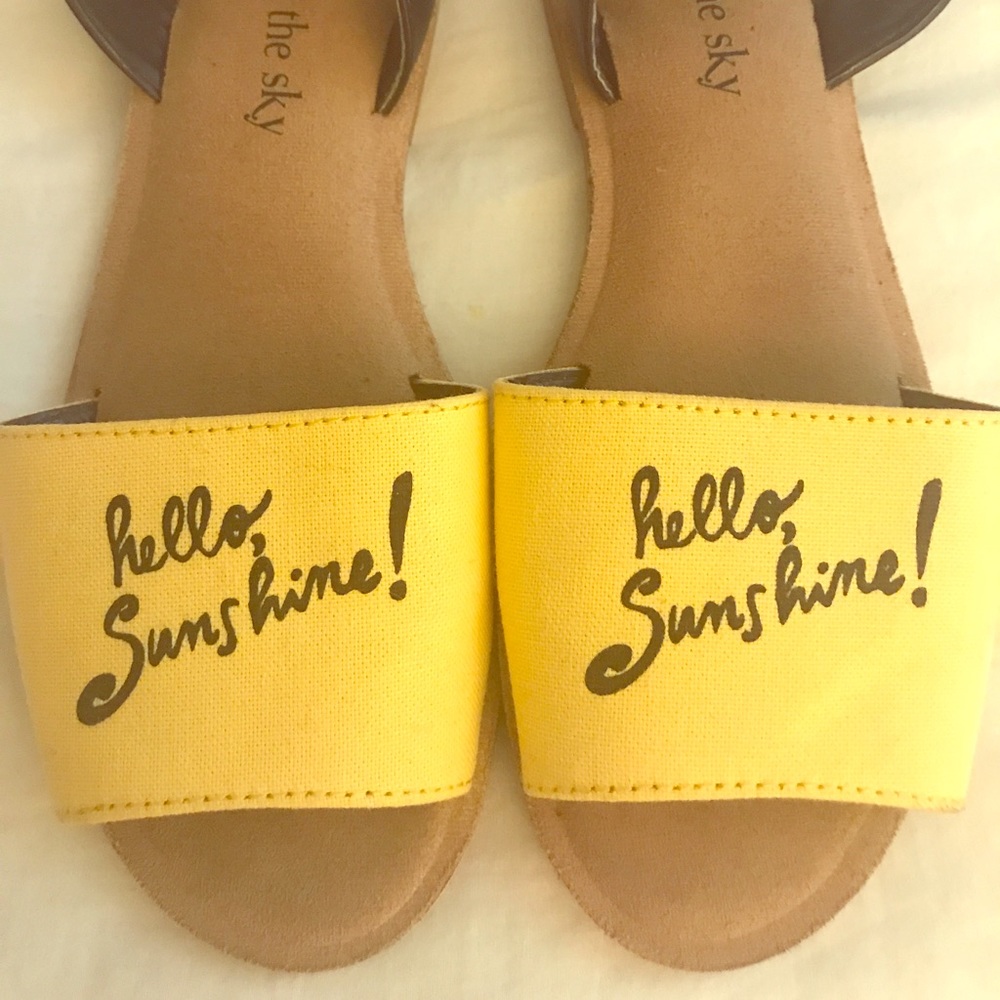 "Hello Sunshine" sandals ModCloth