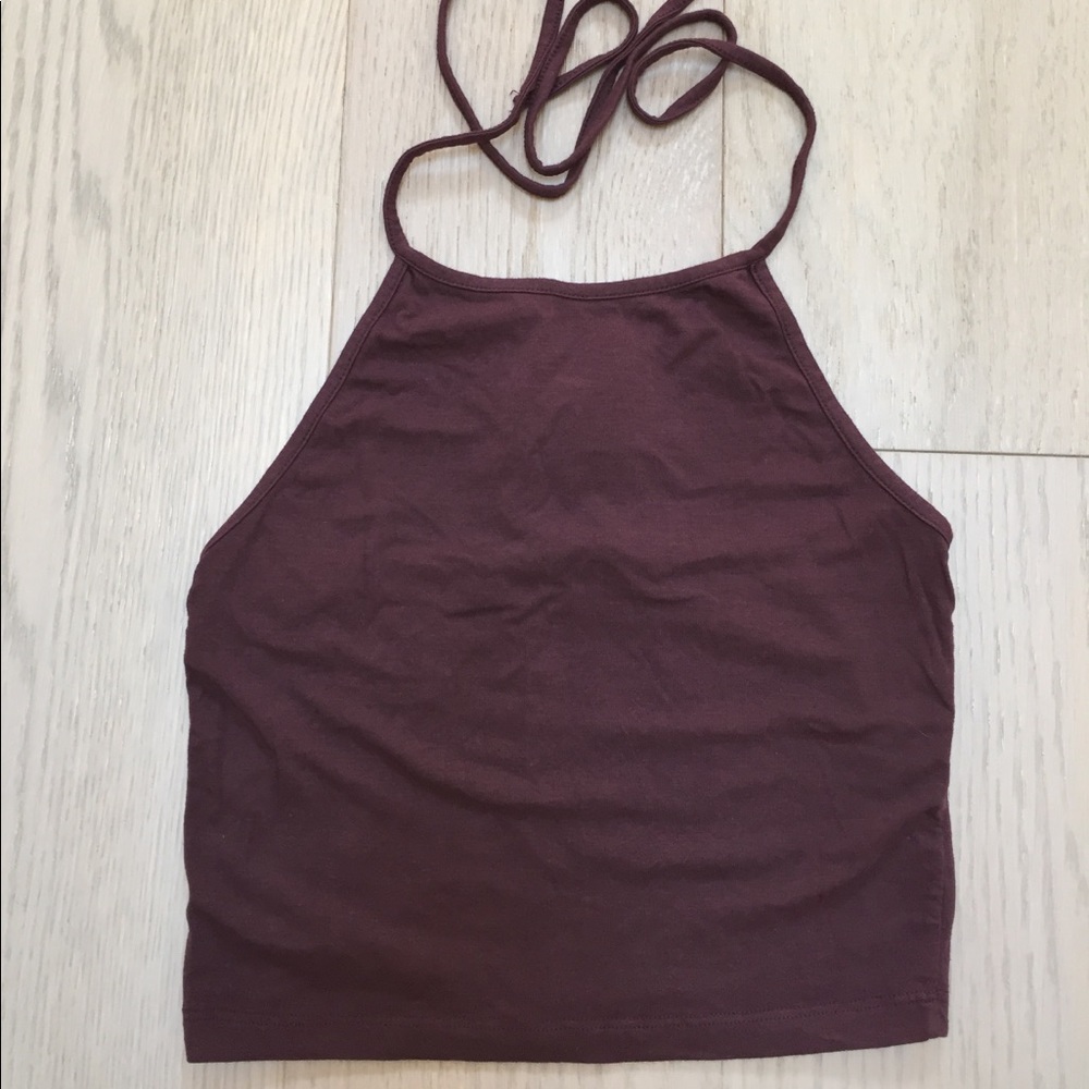 NWT!!! Brandy Melville Cropped Halter Top