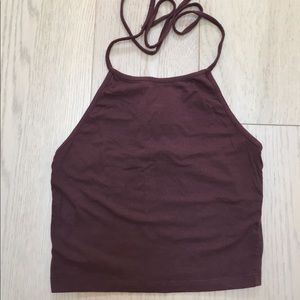 NWT!!! Brandy Melville Cropped Halter Top