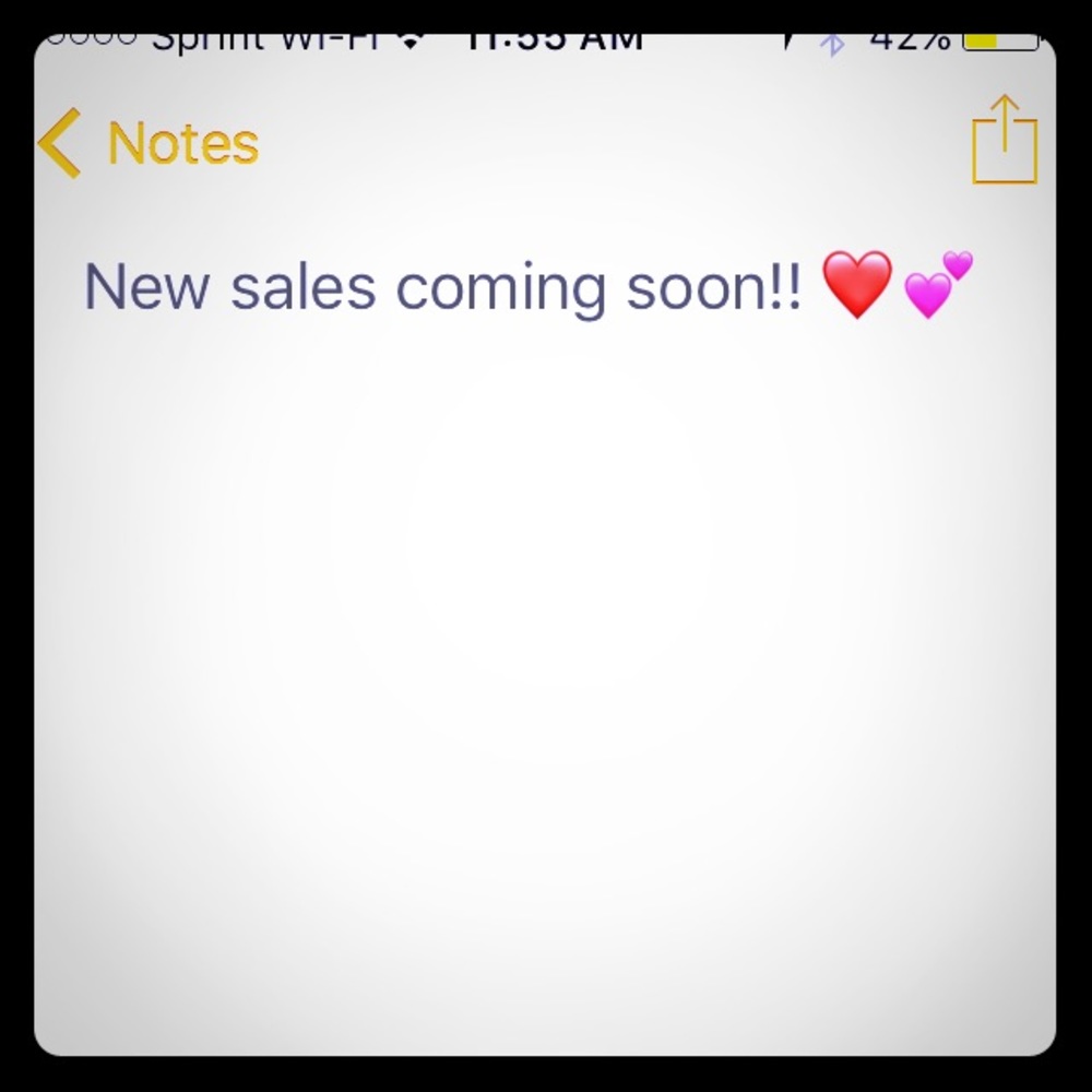 New clothing items coming!