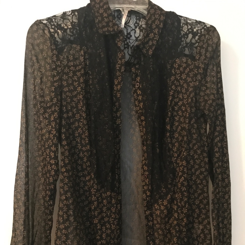 Free people button down shirt.