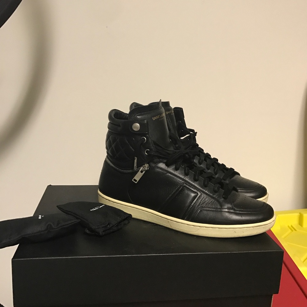 Saint Laurent high Top Sneakers