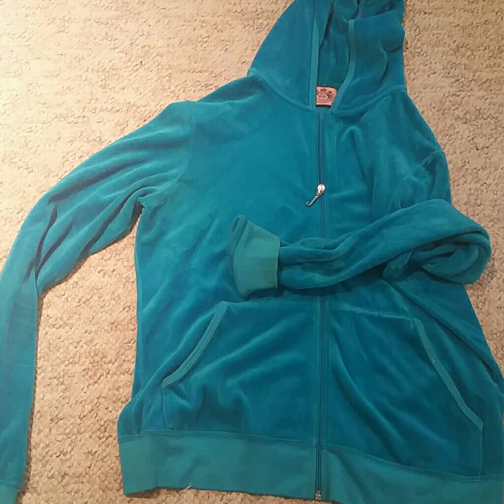 Juicy Couture Aqua Velour Jacket