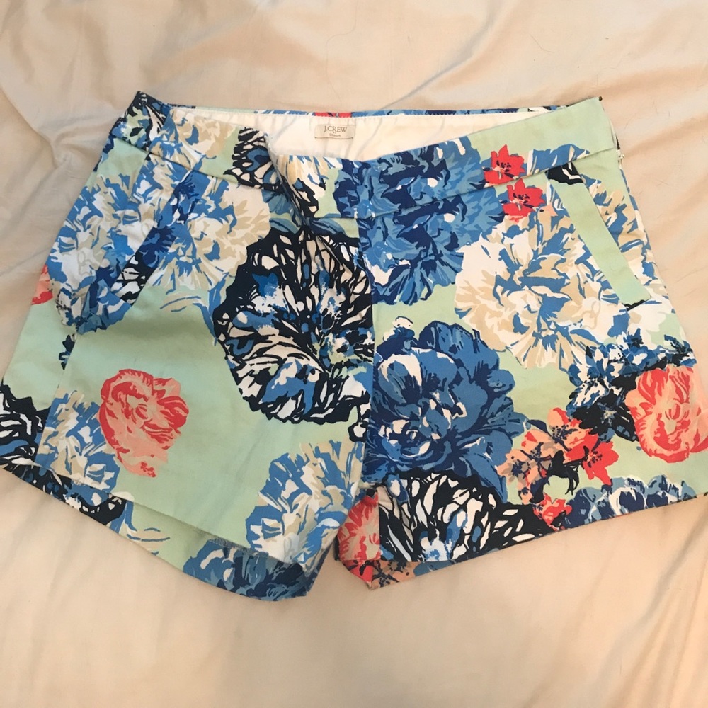Floral JCREW shorts