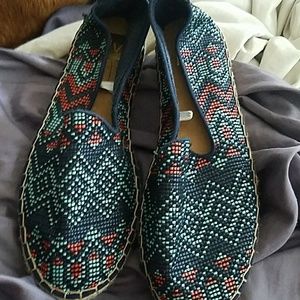 NWOT slip on flats