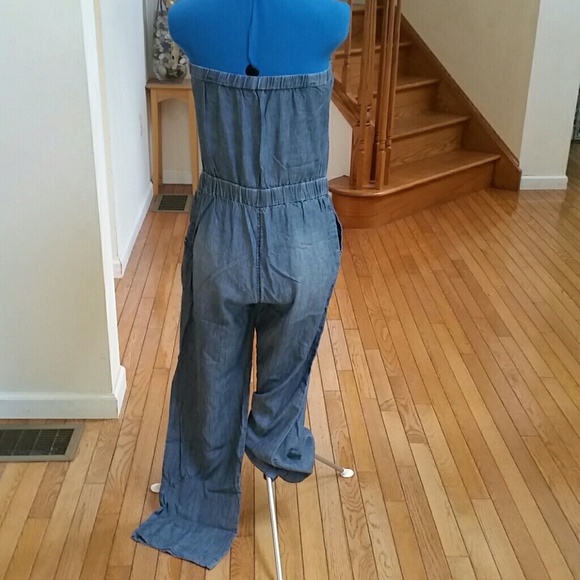 Armani Exchange Denim Jumpsuit - Picture 4 of 8