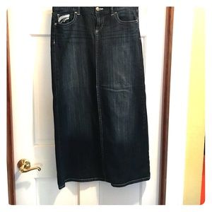 Jean skirt! Worn three times
