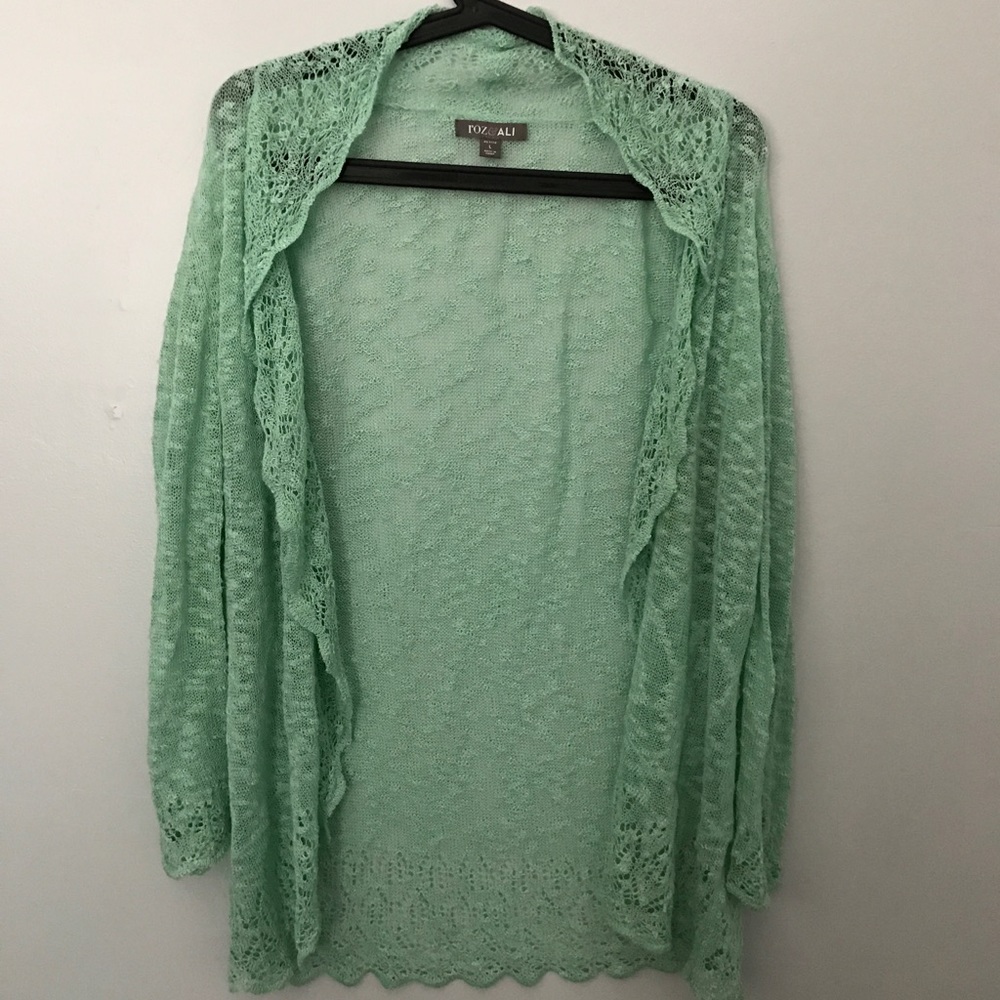 Rob & Ali lace shawl