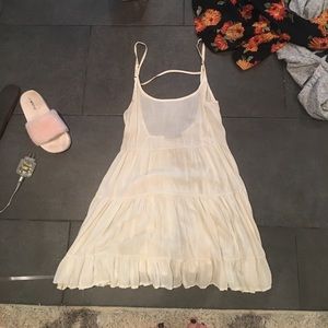 Brandy Melville Cream Jada Dress