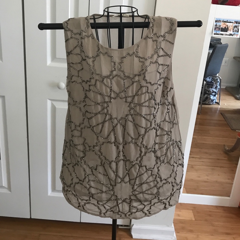 Hazel beaded tunic