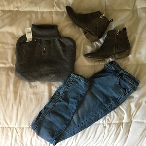 Ann Taylor Grey Sweater