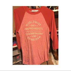 Obey Baseball Tee ❤️