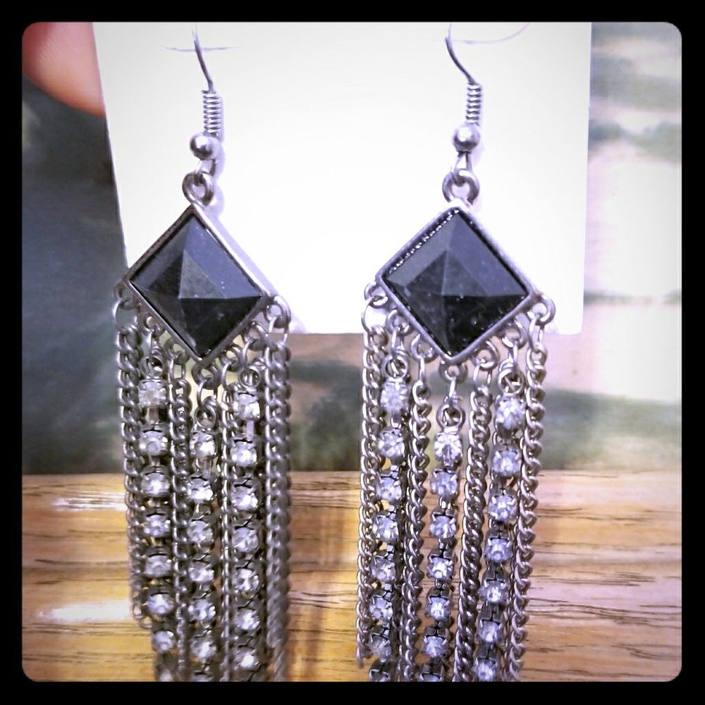 Vintage Silver Dangled Earrings