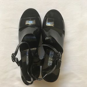 American Apparel Jellies Sz 5