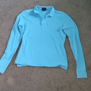 Long sleeve polo