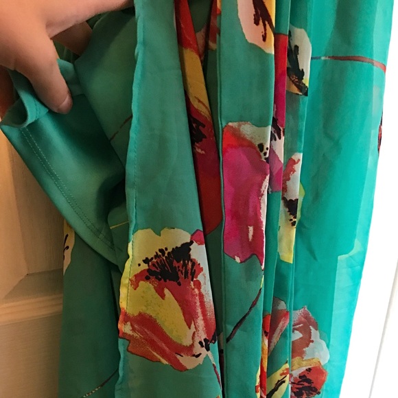 Strapless Maxi Dress with Belt - Picture 2 of 3