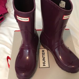Hunter rain boots