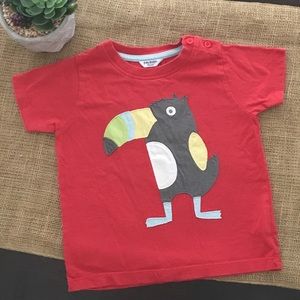 FINAL PRICE DROP Baby Boden Appliqué T-shirt Red