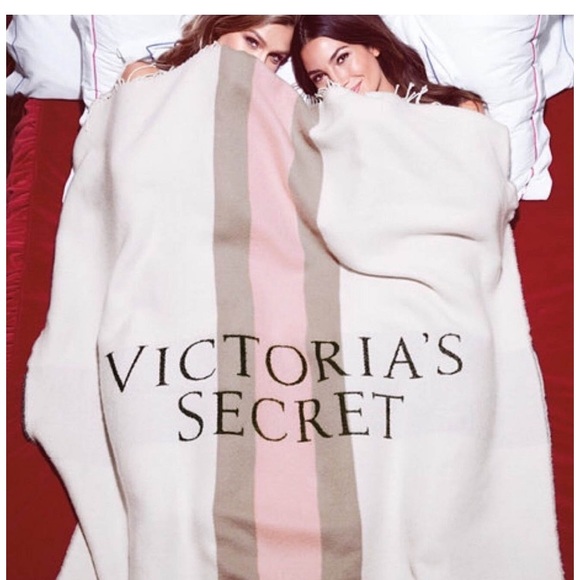 Victoria's Secret Accessories - Victoria's Secret throw blanket, limited edition