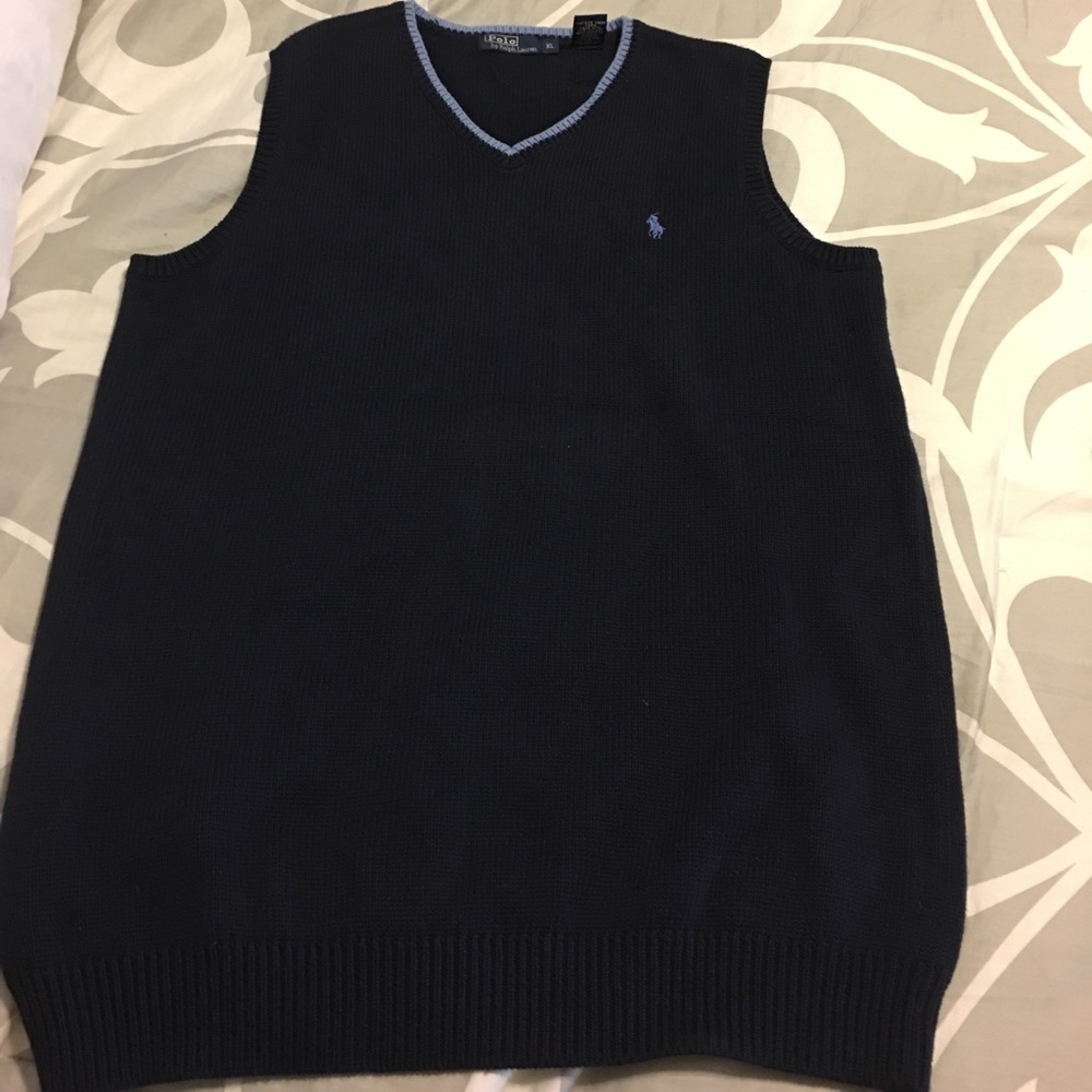 Boys XL V Neck Polo Vest