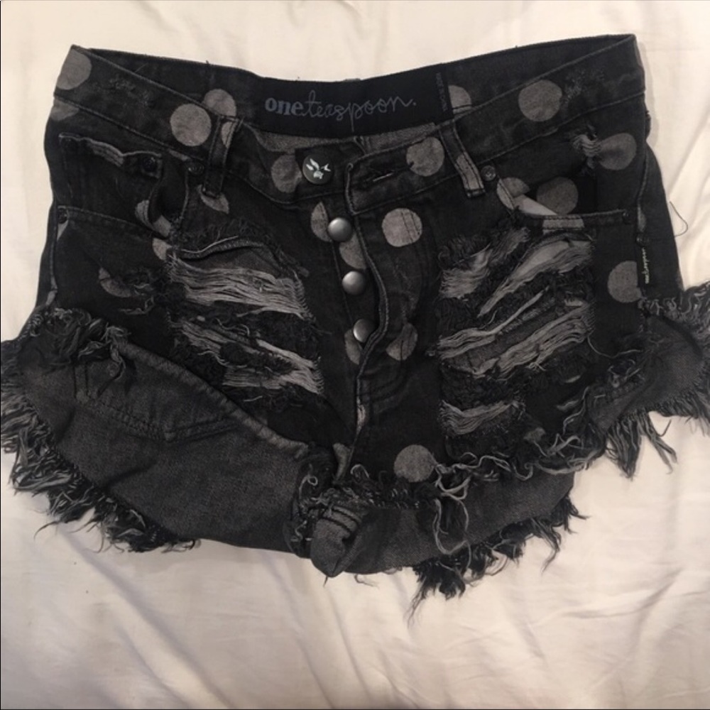 One Teaspoon High Waisted Shorts