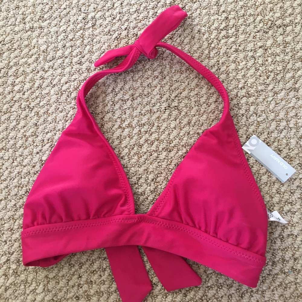 Pink Old Navy Bikini Top