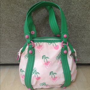Juicy Couture Pink Cherry Tote Shoulder Bag Purse