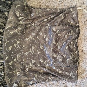 Strapless Jessica McClintock party dress