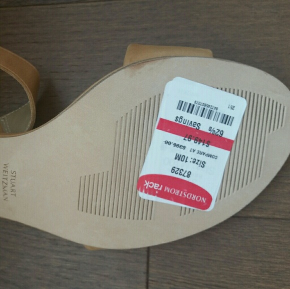 NEW Stuart Weitzman Broadband Leather City Sandal - Picture 5 of 6