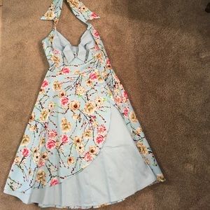 Ladies cherry blossom skater dress.