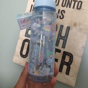 Sanrio characters under the sea NWT bottle water