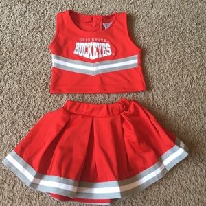 12 Months Ohio state cheerleading outfit