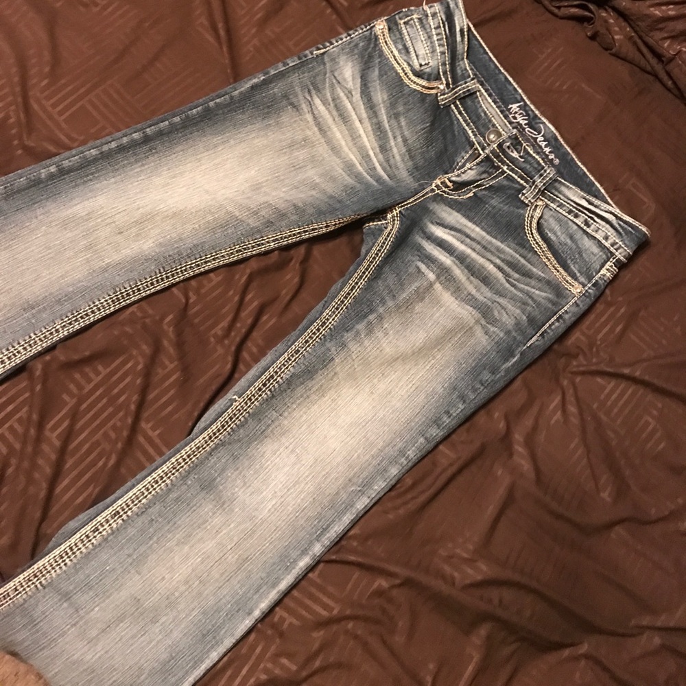 Medium wash jeans